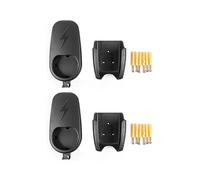 2X Organisateur de Câble de Chargement EV pour Modèle 3 Y/X/S Type 2, Support de Câble Mural pour Chargeur Wallbox Station de Charge