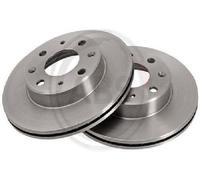 2X Original A.B.S. Disque De Frein 15599 Pour Honda Rover