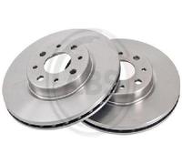 2X Original A.B.S. Disque De Frein 16046 Pour Alfa Romeo Fiat Lancia