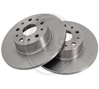 2X Original A.B.S. Disque De Frein 16583 Pour Alfa Romeo Lancia