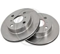2X Original A.B.S. Disque De Frein 16651 Pour Toyota