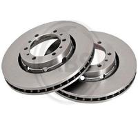 2X Original A.B.S. Disque De Frein 16671 Pour Mitsubishi