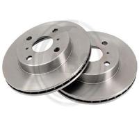 2X Original A.B.S. Disque De Frein 17027 Pour Toyota