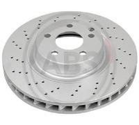 2X Original A.B.S. Disque De Frein 17396 Pour Mercedes-Benz