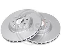 2X Original A.B.S. Disque De Frein 17711 Pour Fiat Opel