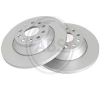 2X Original A.B.S. Disque De Frein 18319 Pour Audi Seat Skoda VW