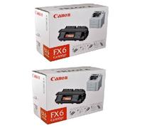 2x Original Canon Toner 1559A003 FX-6 pour Fax L1000 Classe de Laser 3170