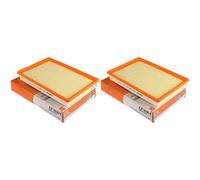 2X ORIGINAL MAHLE / KNECHT LX 1841/1 Filtre À Air