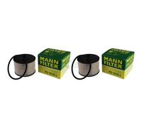 2X Original MANN-FILTER Filtre À Carburant PU 1018
