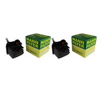 2X Original MANN-FILTER Filtre À Carburant WK 939/2