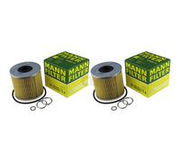 2X Original MANN-FILTER Filtre À Huile H 1032/1 X Oil Filter