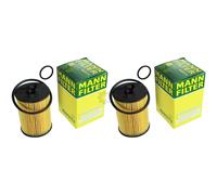 2X Original MANN-FILTER Filtre À Huile HU 612/1 X Oil Filter