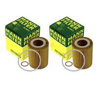 2X Original MANN-FILTER Filtre À Huile HU 7003 X Filtre À Huile