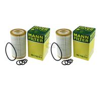 2X Original MANN-FILTER Filtre À Huile HU 718/5 X Filtre À Huile