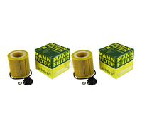 2X Original MANN-FILTER Filtre À Huile HU 816 Z KIT