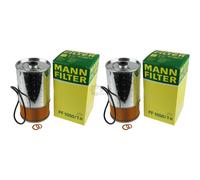 2X Original MANN-FILTER Filtre À Huile Oelfilter PF 1050/1 N Filtre À Huile