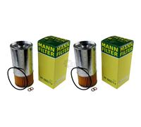 2X Original MANN-FILTER Filtre À Huile PF 1055/1 X Oil Filter