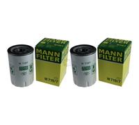 2X Original MANN-FILTER Filtre À Huile W 719/7