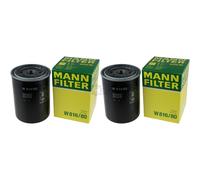 2X Original MANN-FILTER Filtre À Huile W 816/80