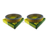 2X Original MANN Filtre À Air C 37 114