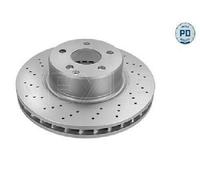 2X Original MEYLE Disque De Frein 083 521 2048/PD Pour Mercedes-Benz