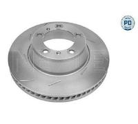 2X Original MEYLE Disque De Frein 483 523 0011/PD Pour Porsche