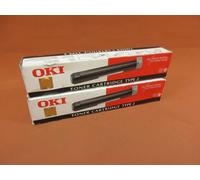 2x Original OKI Type 2 Cartouche de Toner Emballage D'Origine