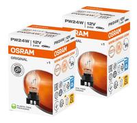 2x OSRAM Ampoule Clignotante PSX PW24W AUX 500 Lm 12V 24W WP3.3X14.5-3