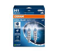 2x OSRAM H1 Ampoule feu de route 12V 55W P14.5s Feu de Route 64150CBN-2HB