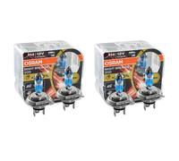 2X OSRAM H4 DuoBox NIGHT BREAKER Jusqu'à 200% De Lumière 3900 K 1650/1000 lm
