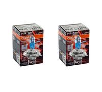 OSRAM Ampoules de voiture Night Breaker Laser (Next Generation) H4 +150% - Paire