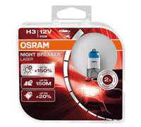 2x OSRAM NIGHT BREAKER LASER next Generation H3 Ampoule feu de route 12V 55W Feu