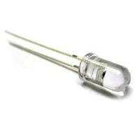 2X OSW5DK8131A-12V LED 8mm blanc froid 3000-4200mcd 30° Front: convexe OPTOSUPPL