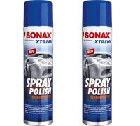 2X Pack Sonax Xtreme Spray-Polish Schaum-Politur Detailer Reiniger Sprüh-Politur