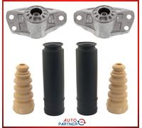 2x Palier de Jambe + Schutzkit Rond pour VW Golf 5, 6 Touran Passat Audi Arrière