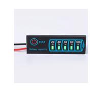 2X Panneau D'Affichage de Puissance LED Dc5-30V 12V 24V Indicateur de Puissance Batterie au Plomb-Acide au Lithium Affichage Général de la Puissance