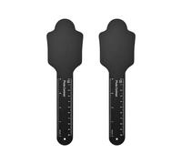 2X Panneau de Fond de Photo Dentaire Photographie Orthodontique Orale Contraster Oral Cheek Plate Noir Image Contrast Board, C-4B