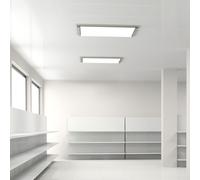 2x Panneau Intégré Plafonnier LED Du Jour Lampe de Bureau Grille L 59,5 CM