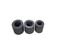 2x Paper Feed Pickup Tire COMPATIBLE AVEC 2060 2075 MP 7500 7502 8001 9002 Modèles Conception de rouleaux de caoutchouc Remplacement Compatible avec le système d'alimentation en papier d'imprimante