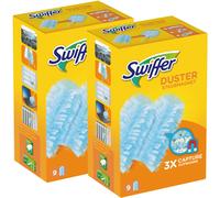 2X Paquet De 9 Lingettes Originales Swiffer Pour Swiffer Duster