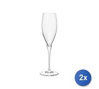 2x Paquets De 6 Verres En Verre Premium 3 Champagne 25 Transparent Bormioli