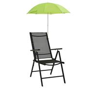 2x Parasols de Chaise de Camping 105 cm Protection contre Rayons UV vidaXL