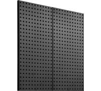 2x paroi à outils paroi perforée - tableau à fiches organisateur mural 81x40cm - Optimal pour les outils - Rangement peu encombrant