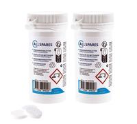2x Pastilles nettoyantes (30pcs pour 9 mois) AS-411576 pour machine à café par A