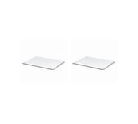 2X Pavé Tactile Gestes Multifonctions Trackpad Pavé Tactile Sans Fil Rechargeable pour Ordinateur Portable pour IOS , Blanc