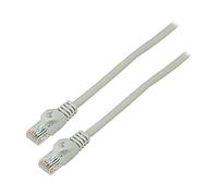 2X PCU6-10CU-0025-S Patch cord U/UTP 6 Line Cu LSZH gris 025m 26AWG Adern: 8 LAN