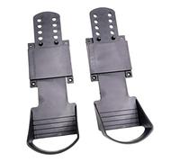 2X Pedali per Vogatore Pedali ellittici Antiscivolo di Ricambio durevoli per Esercizi Sportivi Pezzi di Ricambio per Interni, 30 Cm x 10 Cm