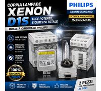 2x Philips D1S Lampe Xenon HID 35W Blanc Glacé Feux de Croisement