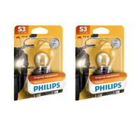 2X Philips Standard S3 15W 12V Ampoules Auto
