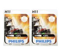 2X Philips Vision 1Er H11 12V 55W PGJ19-2 Blister Ampoule